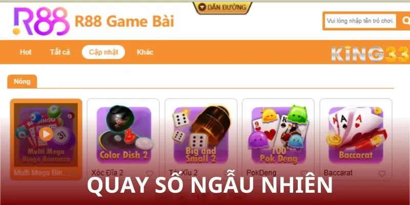 Cơ hội trúng thưởng lớn với R88 game bài - Bingo