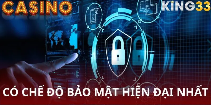 Nhà cái luôn có chế độ bảo mật hiện đại nhất