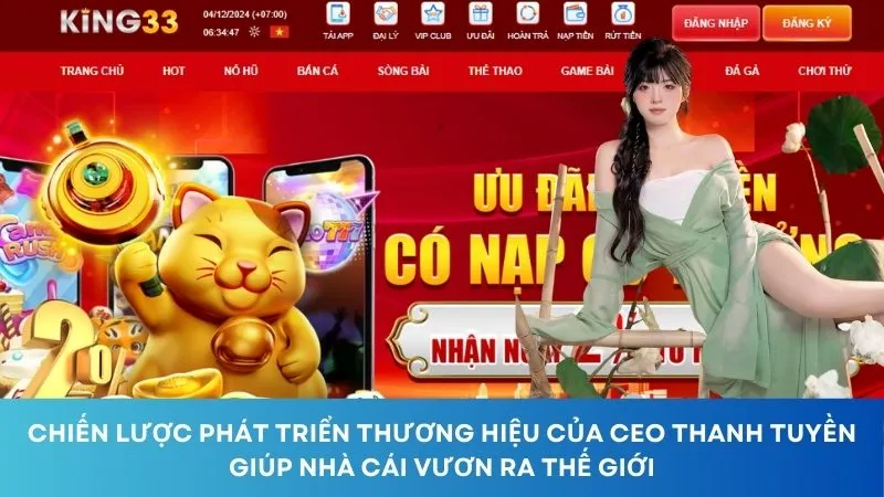 Chiến lược phát triển thương hiệu của CEO Thanh Tuyền giúp nhà cái vươn ra thế giới