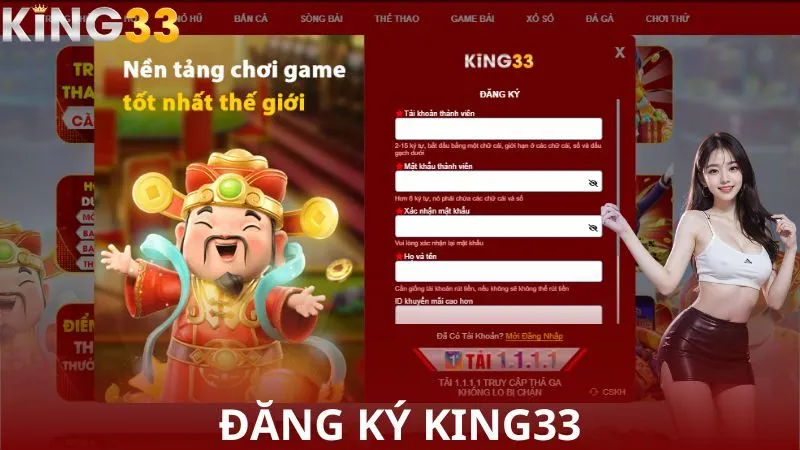 Đăng ký King33