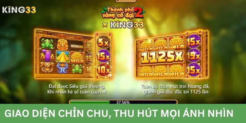 Giao diện Big Win nổ hũ chỉnh chu, thu hút mọi ánh nhìn