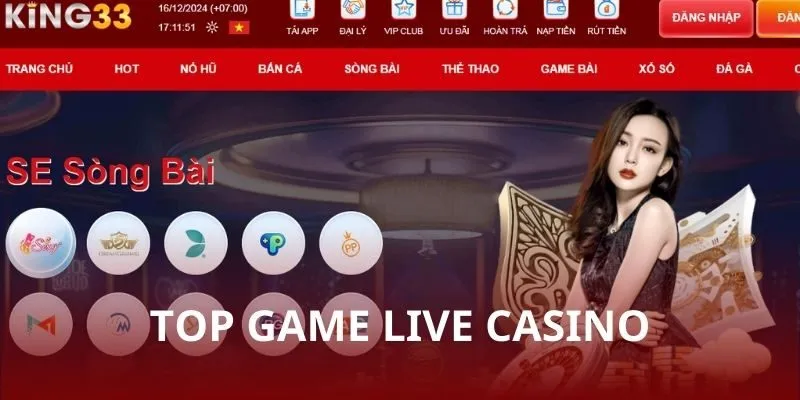 Tổng hợp tất cả game đang hot tại nhà cái