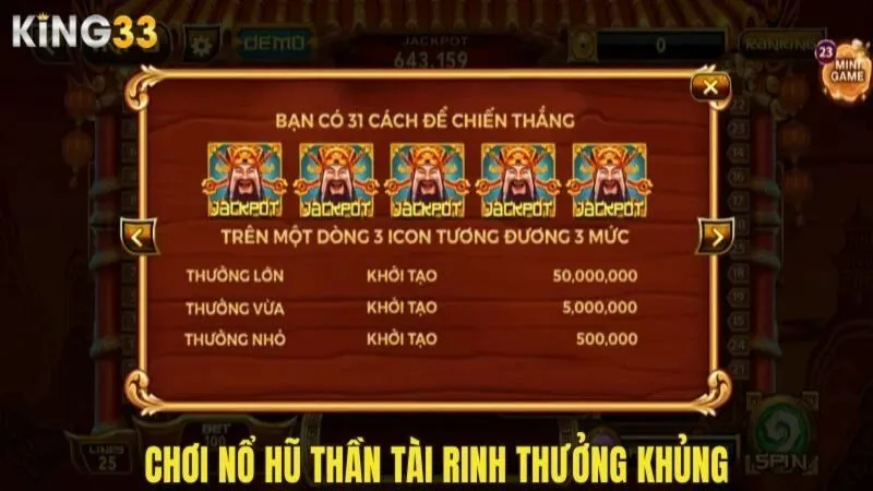 nổ hũ Thần Tài