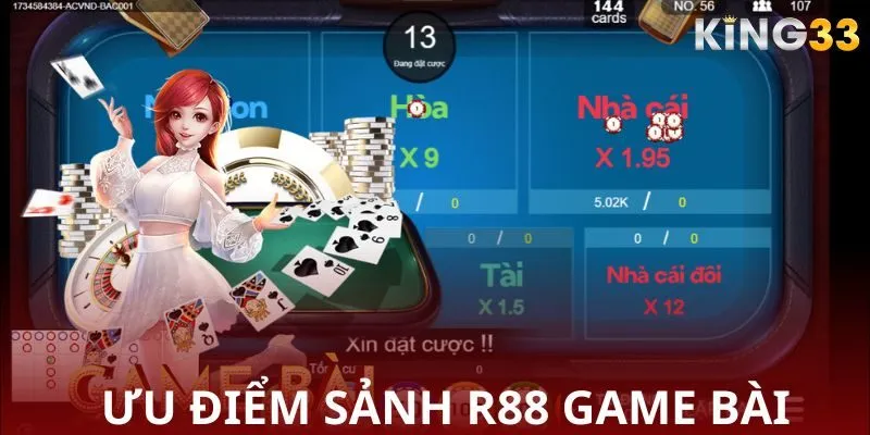 Lý do nên lựa chọn chơi R88 game bài